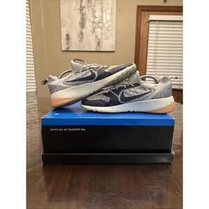 Nike CK Racer Womens 11 Running Shoe Athletic Trainer Grey Blue 916792-400